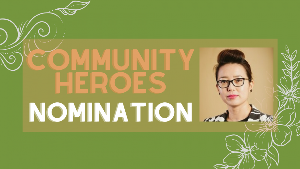 Celebrating our Community Heroes - Kelly Feng